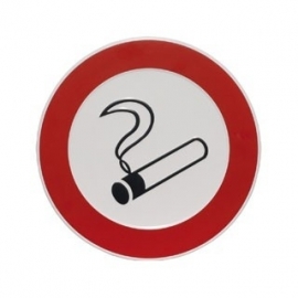 Aluminium Roken verboden