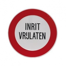 Aluminium inrit vrijlaten