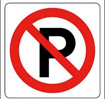 verboden te parkeren