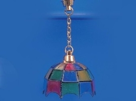 Tiffany hanglamp gekleurd