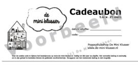 Cadeaubon €10,00