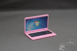 Roze laptop