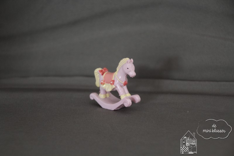 Hobbelpaard roze