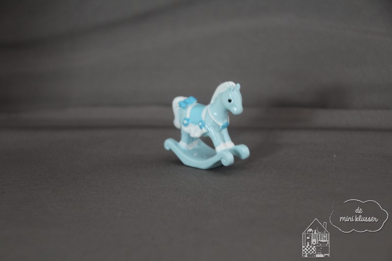 Hobbelpaard blauw