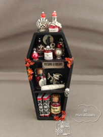 Halloween kast rood