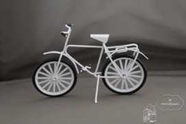 Witte fiets