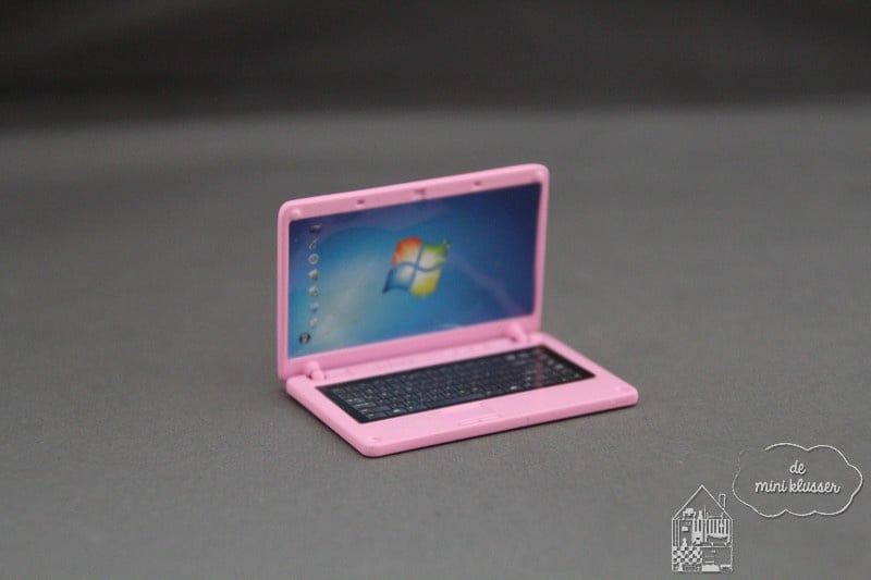 preambule Overdreven Onderdrukker Roze laptop | kantoor en school | Poppenhuisshop De Mini Klusser