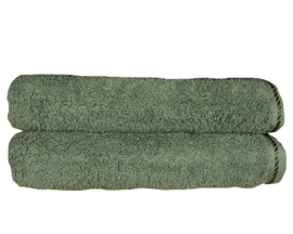 Badhanddoek Legergroen - Army Green 500 gram 70 x 140 cm