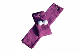 Golfhanddoek de Luxe Donkerroze 014.50 Aubergine