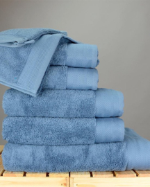 Luxe handdoeken Jeans Blue 700 grams 60 x 110 cm