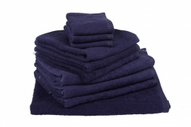 Grote Handdoek Marineblauw 450 gram