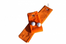 Golfhanddoek de Luxe Oranje 014.50 Bright Orange