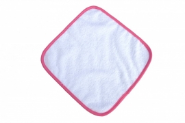 Spuugdoekje Wit / Roze 035.50 White / Pink