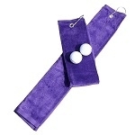 Golfhanddoek de Luxe Paars 014.50 Purple