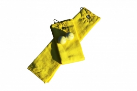 Golfhanddoek de Luxe Lichtgeel 014.50 Bright Yellow