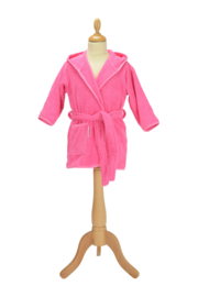 Kinderbadjas met capuchon Roze