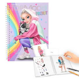 TOPMODEL pocket kleurboek