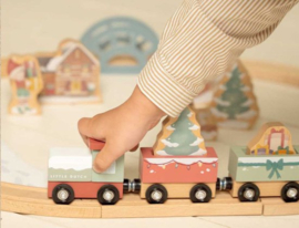 Little Dutch houten treinbaan kerst