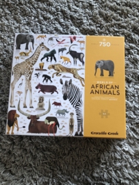 Familie puzzel World of African Animals