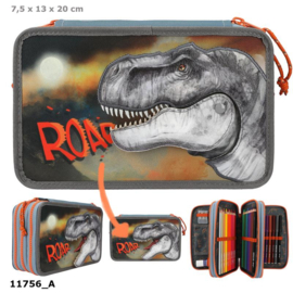 Dino World gevulde etui Roar!