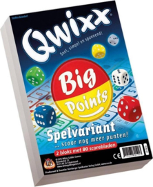 Qwixx Big Points scorebloks