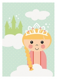 Poster Prinses 50x70 cm