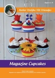 Magazine cupecakes