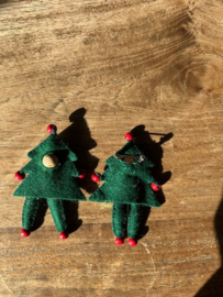 Kleine  Kerstboom broche