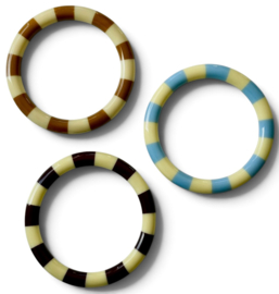 Bybjor Stripe Bangle Bracelet