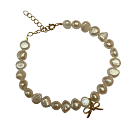 Bybjor Bow Freshwater Pearl Bracelet