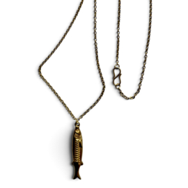 Bybjor "Fisk" Long Necklace