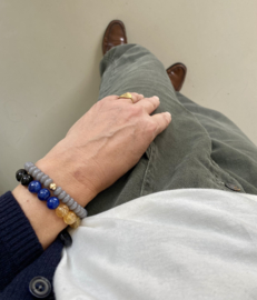 Bybjor Rondelle Beads Bracelet