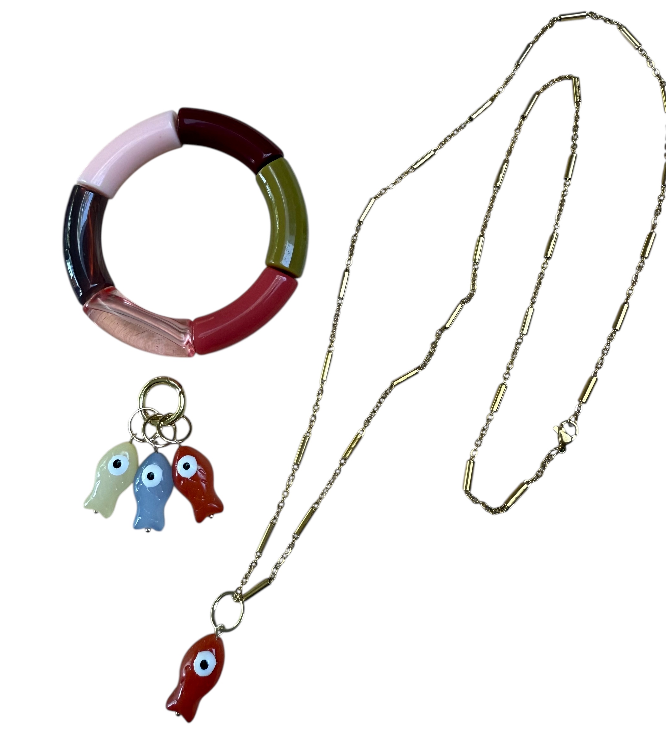 Bybjor Fisk Charm