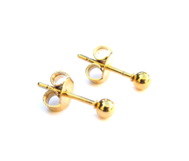 Tiny Dots Golden Earstuds