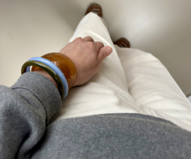 Bybjor Chunky Cuff Resin Bracelet