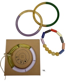 Bybjor Small Colorful Rainbow Bracelet