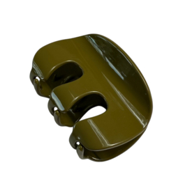 Bybjor Burgundy & Olive Hairclip