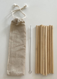 Bamboo Straws Set