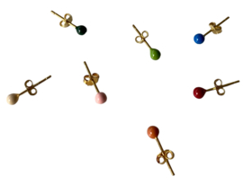 Bybjor Colorful Drop Earstud 1 pcs