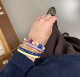 Bybjor Pastel Crystals Bracelet