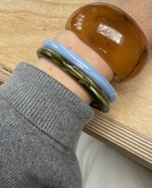 Bybjor Chunky Cuff Resin Bracelet