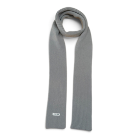 Bybjor Chunky Merino Wool Ribbon Scarf "Ice Blue"