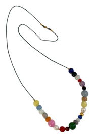 Bybjor Colorful Pearl & Bead Necklace