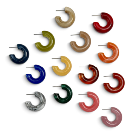 Bybjor Colorful Rainbow Earrings