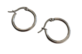 Silver Hoop Earrings