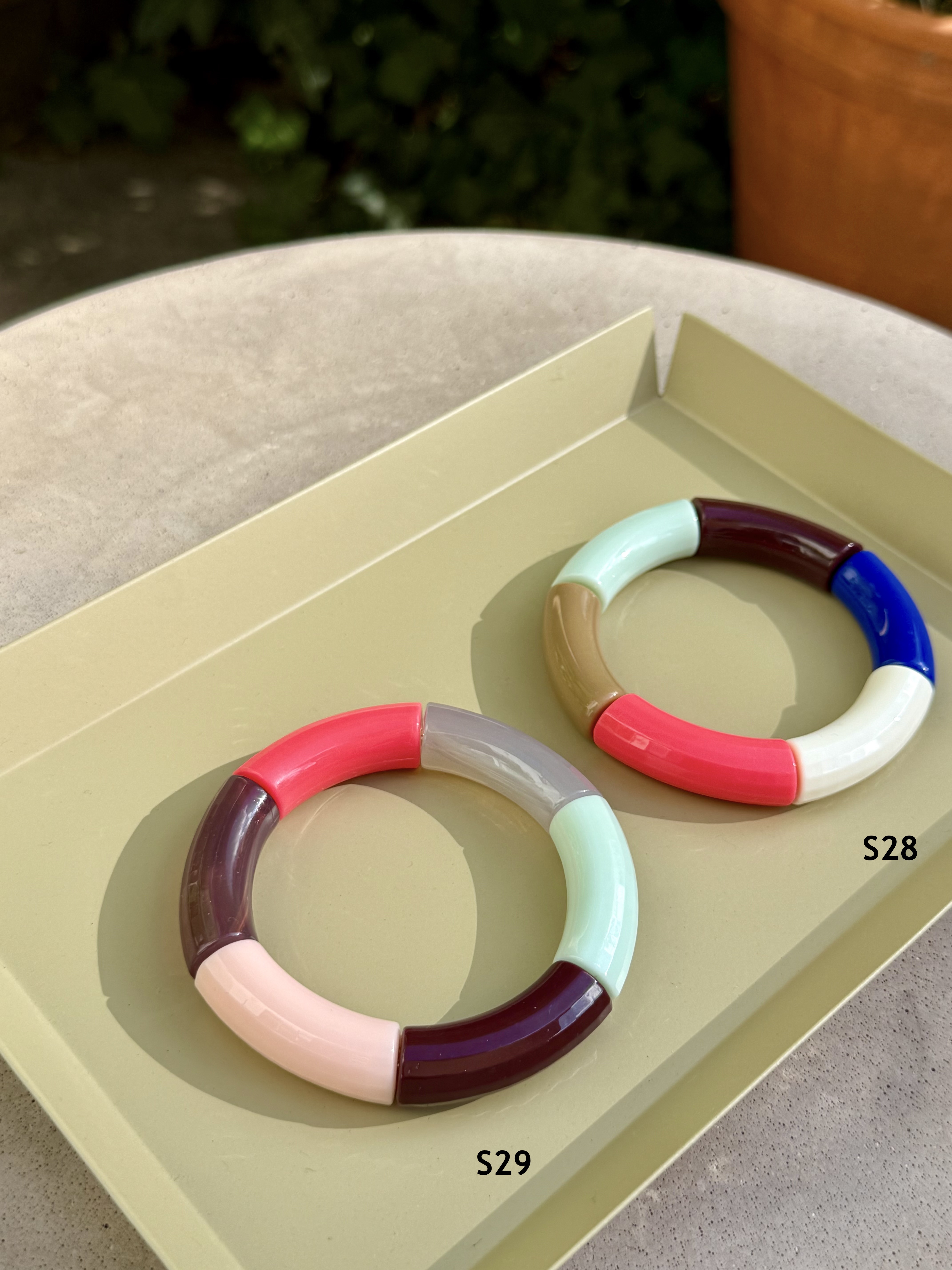Bybjor Colorful Rainbow Bracelet "Haishoku" Collection