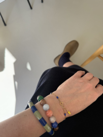 Bybjor Chunky Jade Beads Bracelet