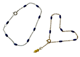 Bybjor Cobalt & Tube Bracelet