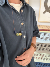 Bybjor "Copenhagen" Leather Cord Necklace