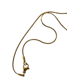 Bybjor Little Pearls Golden Necklace